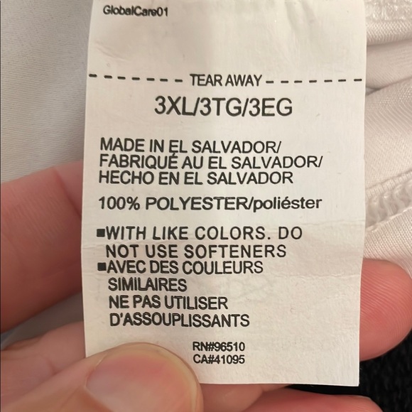 Under Armour Performance Wear White Short Sleeve Tech T nwt 3XL - Picture 9 of 9